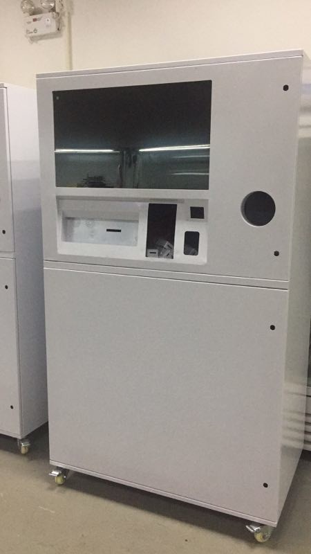 最新の会社の事例について 10inchタッチ画面の逆の自動販売機