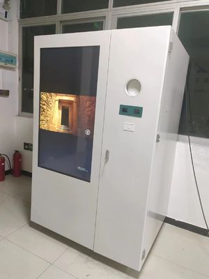 質 50インチタッチスクリーン リサイクルソート機 粉砕 プラスチックボトル 平板金属缶 工場